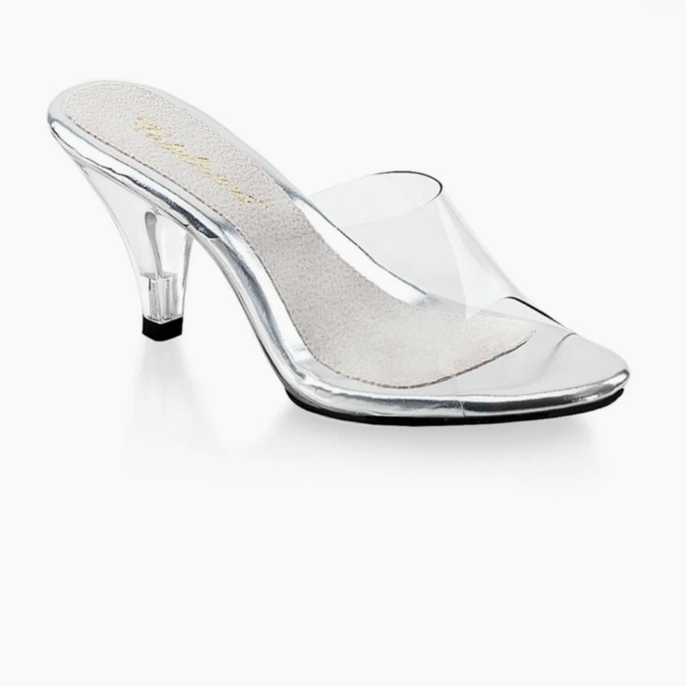 Pleaser Belle Clear Sandal NWT